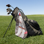 KerstOllie Golfhanddoek (Groen)