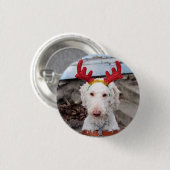 KerstOllie Ronde Button 3,2 Cm (Voorkant /achterkant)