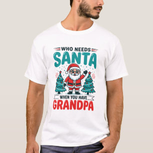 Kerstoma Sinterklaas Familie T-shirt