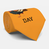 Kerstomaal kalkoen halsdoek stropdas (Opgerold)