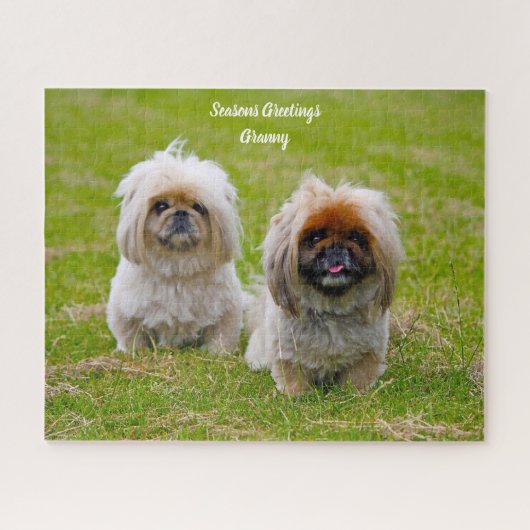 Kerstomaas Legpuzzel (Horizontaal)