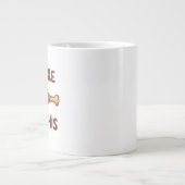 Kerstomaat Cadeau Grappig Grote Koffiekop (Voorkant)