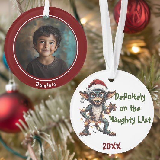 Kerstonderhandelingen met Gremlins Ornament