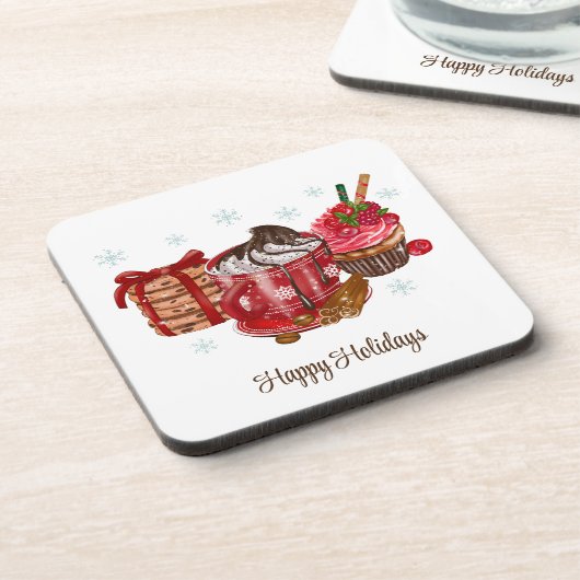 kerstOnderzetters Bier Onderzetter (Linkerzijde)