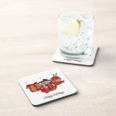 kerstOnderzetters Bier Onderzetter (Rechterzijde)