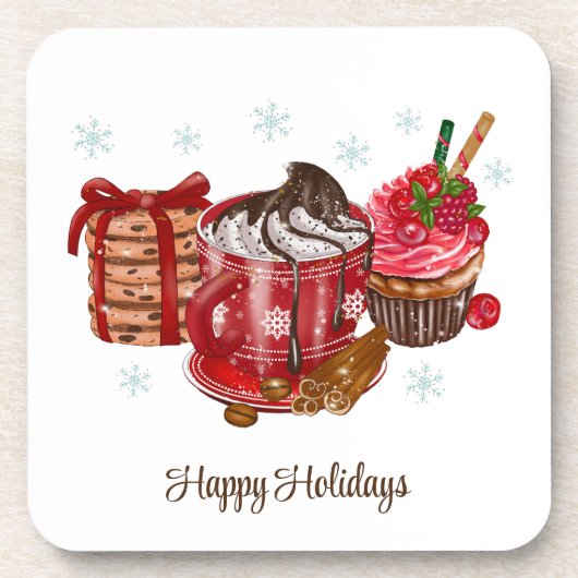 kerstOnderzetters Bier Onderzetter (Voorkant)