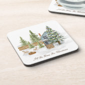 kerstOnderzetters Bier Onderzetter (Linkerzijde)