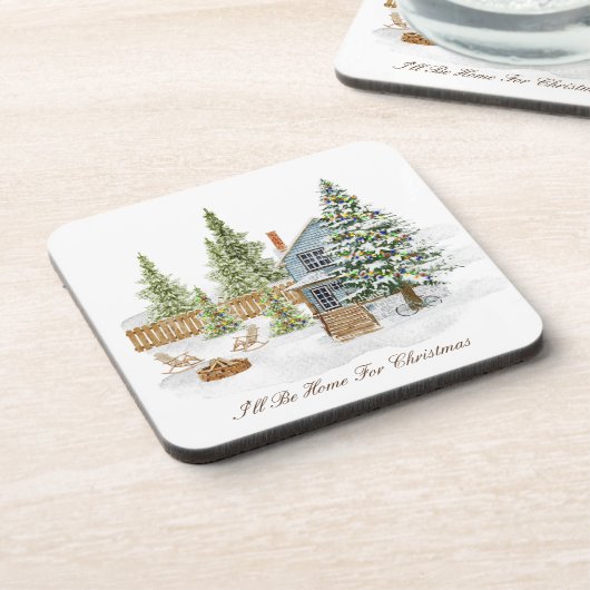 kerstOnderzetters Bier Onderzetter (Linkerzijde)