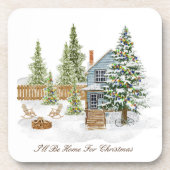 kerstOnderzetters Bier Onderzetter (Voorkant)