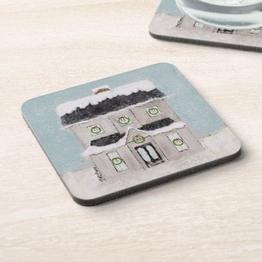 kerstOnderzetters Bier Onderzetter (Linkerzijde)