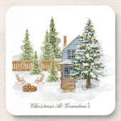 kerstOnderzetters Bier Onderzetter (Voorkant)