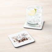 kerstOnderzetters Bier Onderzetter (Rechterzijde)