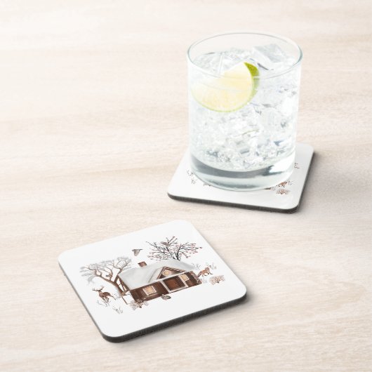 kerstOnderzetters Bier Onderzetter (Rechterzijde)