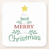 kerstOnderzetters Kartonnen Onderzetters (Voorkant)