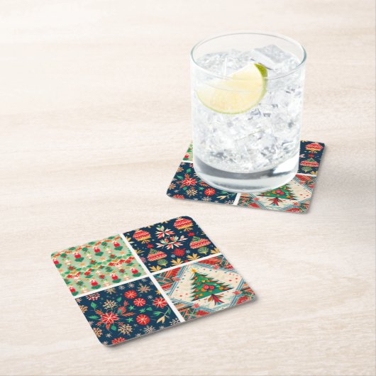 kerstOnderzetters Kartonnen Onderzetters (Insitu)