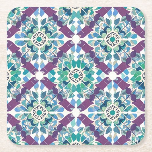 kerstOnderzetters Kartonnen Onderzetters (Voorkant)