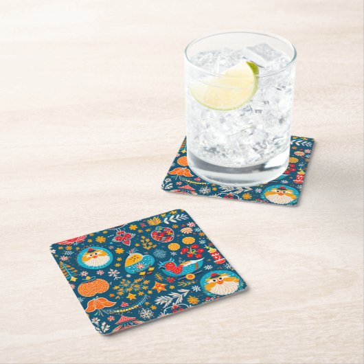 kerstOnderzetters Kartonnen Onderzetters (Insitu)