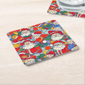 kerstOnderzetters Kartonnen Onderzetters (Schuin)