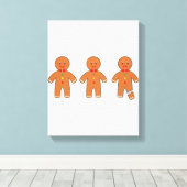 kerstontbijt canvas afdruk (Insitu (Houten vloer))