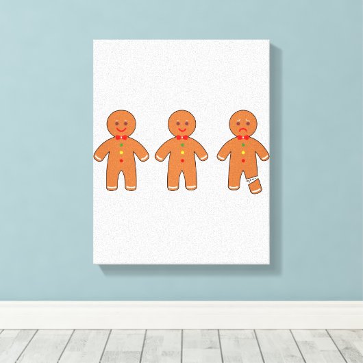 kerstontbijt canvas afdruk (Insitu (Houten vloer))