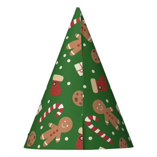 Kerstontbijt Feesthoedjes (Achterkant)