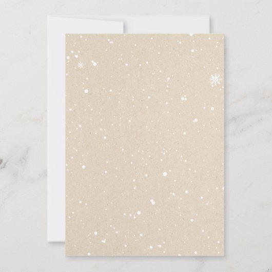 Kerstontbijt koekjes kaart (Achterkant)