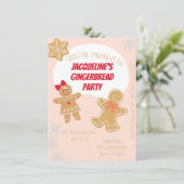 Kerstontbijt Koekjesbrood Schoenster Informatiekaartje (Staand voorkant)