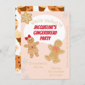 Kerstontbijt Koekjesbrood Schoenster Informatiekaartje (Voorkant / Achterkant)