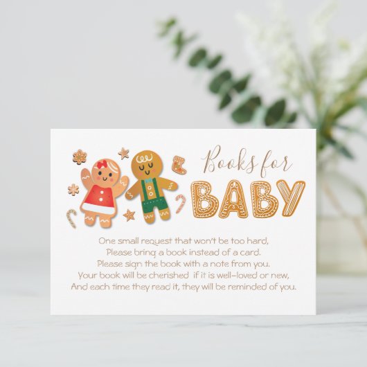 Kerstontbijt Koekjesbrood Schoenster Kaart (Staand voorkant)