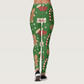Kerstontbijt Leggings (Achterkant)