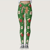 Kerstontbijt Leggings (Voorkant)