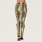 kerstontbijt leggings (Achterkant)