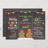 Kerstontbijt Man Genderuitnodiging Kaart (Voorkant / Achterkant)