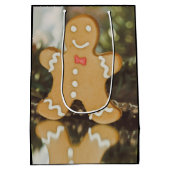 kerstontbijt medium cadeauzakje (Achterkant)