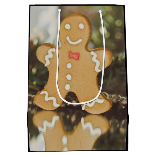 kerstontbijt medium cadeauzakje (Achterkant)