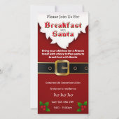 Kerstontbijt met Santa Invitation (Voorkant)