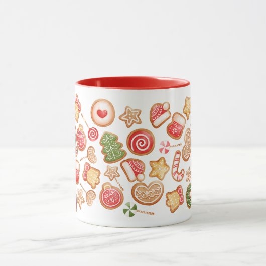 kerstontbijt mok (Midden)