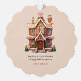 kerstontbijt ornament kaart