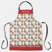 Kerstontbijt Schort (Voorkant)