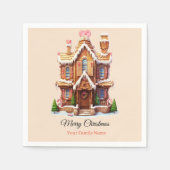 kerstontbijt servet (Voorkant)