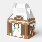 kerstontbijt Snoep Kute Bedankdoosjes (Voorkant Zijde)