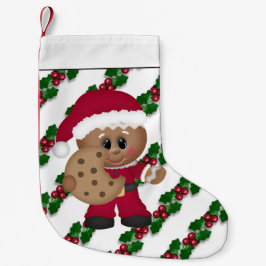 Kerstontbijt voor feestdagen kleine kerstsok