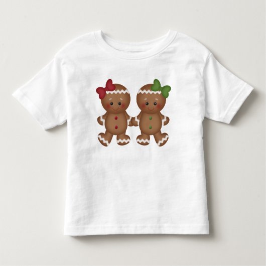 kerstontbijt voor peuter-overhemd kinder shirts (Voorkant)