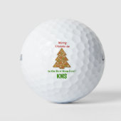 kerstontbijtboom Aangepast monogram mama Golfballen (Voorkant)