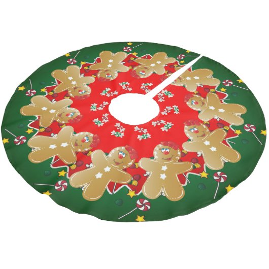 kerstontbijtbrood Sweet Snoepjes Kerstboom Rok (Gekanteld)