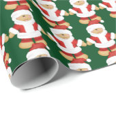 kerstontbijtfeestdag cadeaupapier (Rol Hoek)