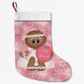 kerstontbijtfeestdag cartoon kleine kerstsok (Voorkant)