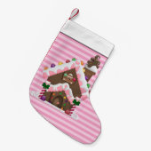 kerstontbijtfeestdag cartoon kleine kerstsok (Voorkant (Hangend))