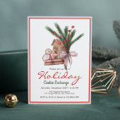 Kerstontbijtfeestdag Koekjesruil Kaart