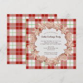 Kerstontbijtfeestdag Koekjesruil Kaart (Voorkant / Achterkant)